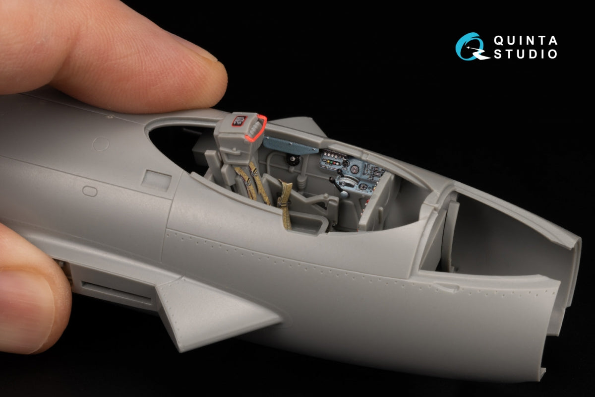 Intérieur coloré imprimé en 3D pour MiG-17F (AMMO/Kinetic) par Quinta Studio QD48453, échelle 1/48 – image 19