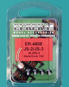 Câble de remorquage Eureka XXL ER-4808 pour chars soviétiques IS-2 et IS-3, échelle 1/48  – imagen 2