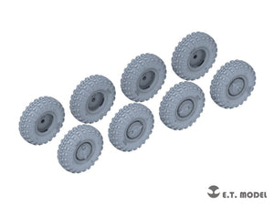 Roues de route lestées ET Model P35-113 pour BTR-80 APC russe (étroites) (impression 3D) pour maquette TRUMPETER au 1/35
