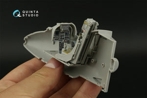 Intérieur imprimé en 3D et coloré sur papier décalcomanie Quinta Studio QD32194 AV-8B Harrier II tardif (Trumpeter) 1/32 – image 12