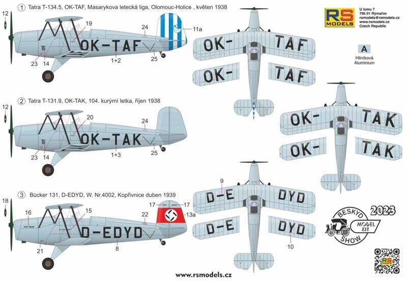 RS Models 94020 Bucker 131 / Tatra-131 1/72 – imagen 2