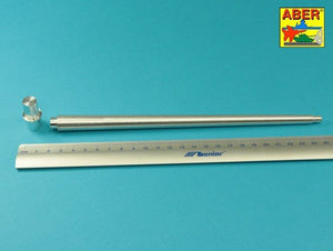 Canon Aber 16L-13 88 mm KwK 43/3 L/71 (une pièce) pour tourelle Porsche King Tiger sans frein de bouche 1/16 – Bild 2
