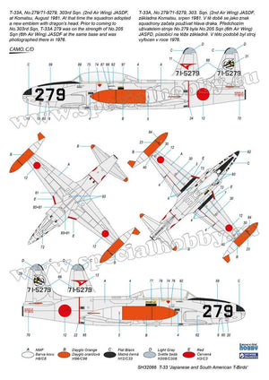 Special Hobby 32066 T-33 « T-Birds japonais et sud-américains » 1/32 – image 7