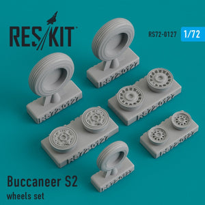 RESKIT RS72-0127 BUCCANEER S2 JEU DE ROUES 1/72