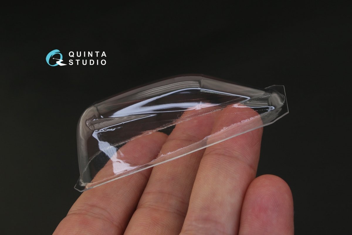 Verrière transparente thermoformée Quinta Studio QC48146 F-CK-1C (pour kit AFV club) 1/48 – Bild 6
