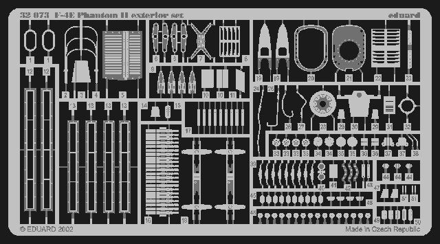 Eduard 32073 F-4E extérieur 1/32 Tamiya