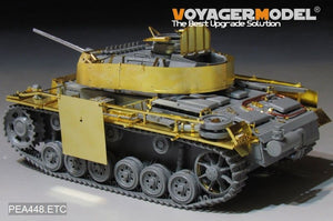 Voyager Model PEA448 WWII German Pz.Kpfw.III Ausf.M/N Additional Armour (For TAKOM) 1/35 – zdjęcie 4
