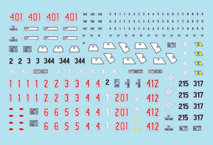 Star Decals 72-A1143 Frundsberg 1. 10. SS-Panzer Division. Versions SdKfz 250 ALT et NEU. Échelle 1/72 – imagen 2