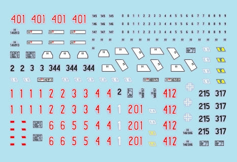 Star Decals 72-A1143 Frundsberg 1. 10. SS-Panzer Division. Versions SdKfz 250 ALT et NEU. Échelle 1/72 – imagen 2