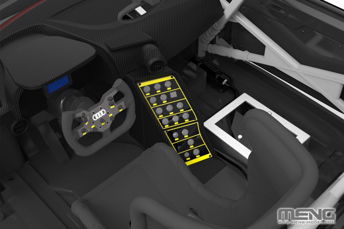 Maquette Meng CS-006 Audi R8 LMS GT3 (2019) 1/24 – Bild 10