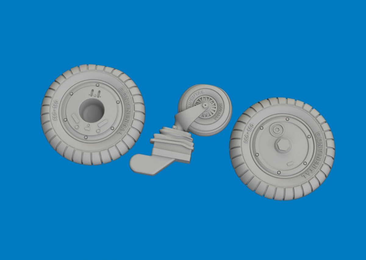 Roues Eduard 672405 Bf 109G-6 Tamiya 1/72  – imagen 2