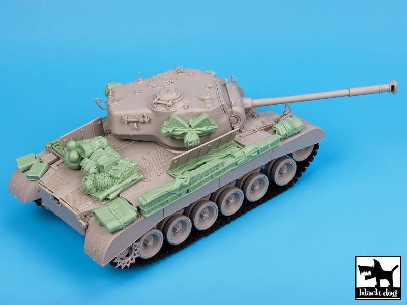 Ensemble d&amp;#39;accessoires Black Dog T35060 US M-26 Pershing au 1/35 – immagine 3