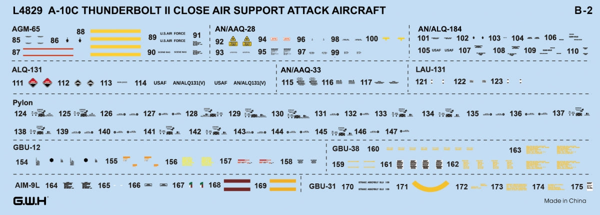 Great Wall Hobby L4829 A-10C THUNDERBOLT II 1/48 – zdjęcie 7