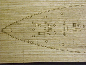 Pontos 35008WD1 HMS King George V Ensemble de pont en bois (1/350) – Bild 2