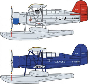 Hasegawa 02394 SOC-3 Seagull Seaplane Cuirassé USS Pennsylvania 1/72  – immagine 3