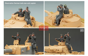 Maquette Rye Field 2015 Observation Tankiste et capitaine allemands 1/35 – image 2