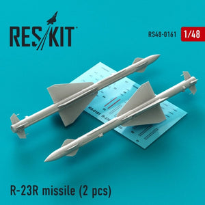 Missile RESKIT RS48-0161 R-23R (2 pièces) 1/48