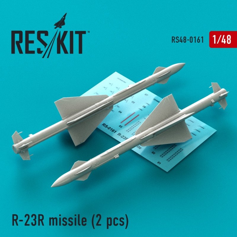 Missile RESKIT RS48-0161 R-23R (2 pièces) 1/48