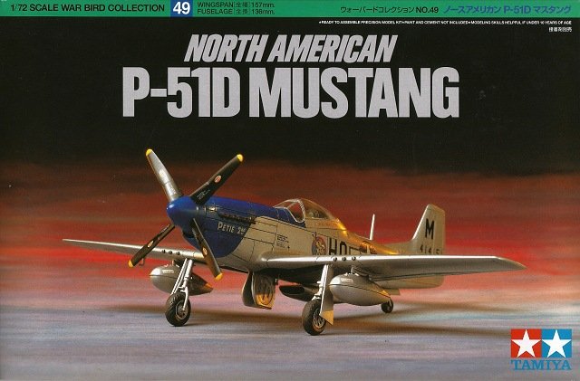 Tamiya 60749 P-51D Mustang 1/72 