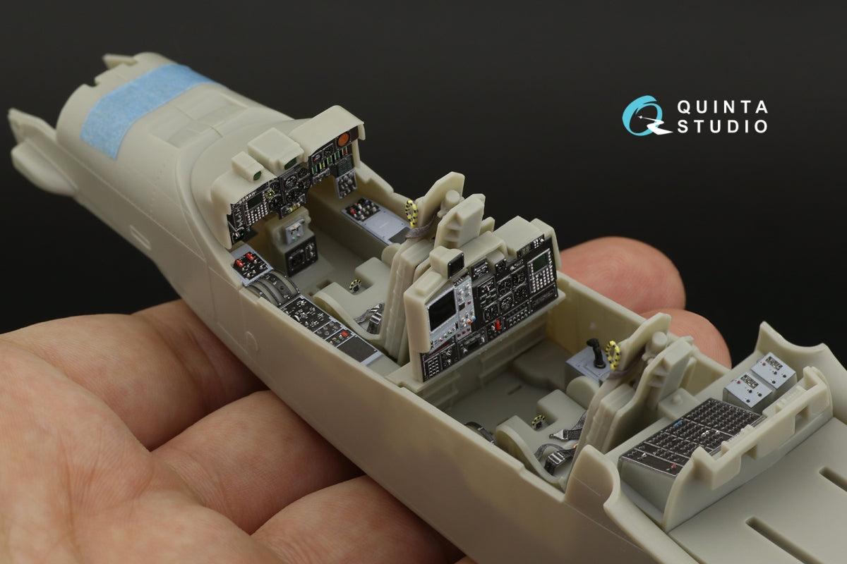 Intérieur imprimé en 3D et coloré sur papier décalcomanie Quinta Studio QD32079 OV-10D (KittyHawk) 1/32 – image 12