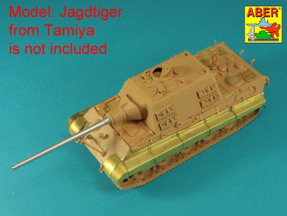 Aber 48052 Niemiecki niszczyciel czołgów Jagdtiger - Sd.Kfz. 186 / Panzerjäger Jagdtiger Sd.Kfz.186 - GERMAN TANK DESTROYER 1/48 – zdjęcie 15
