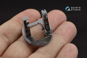 Quinta Studio QD48126 F4U-1 Corsair (Birdcage) 3D-Printed &amp;amp; coloured Interior on decal paper (Hobby Boss) 1/48 – zdjęcie 5