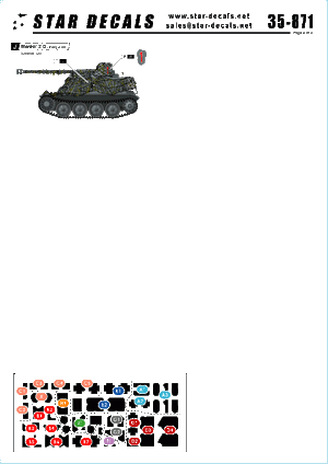 Star Decals 35-871 Panzerjager Marder IID 1/35 – image 2