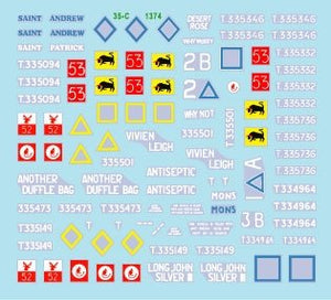 Star Decals 35-C1374 A34 Comet Marquages ​​britanniques de la Seconde Guerre mondiale 1/35 – image 3
