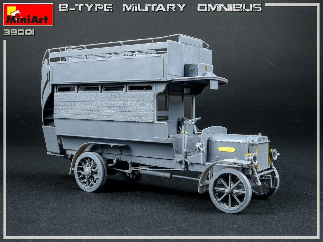 MiniArt 39001 B-TYPE MILITARY OMNIBUS 1/35 – zdjęcie 3