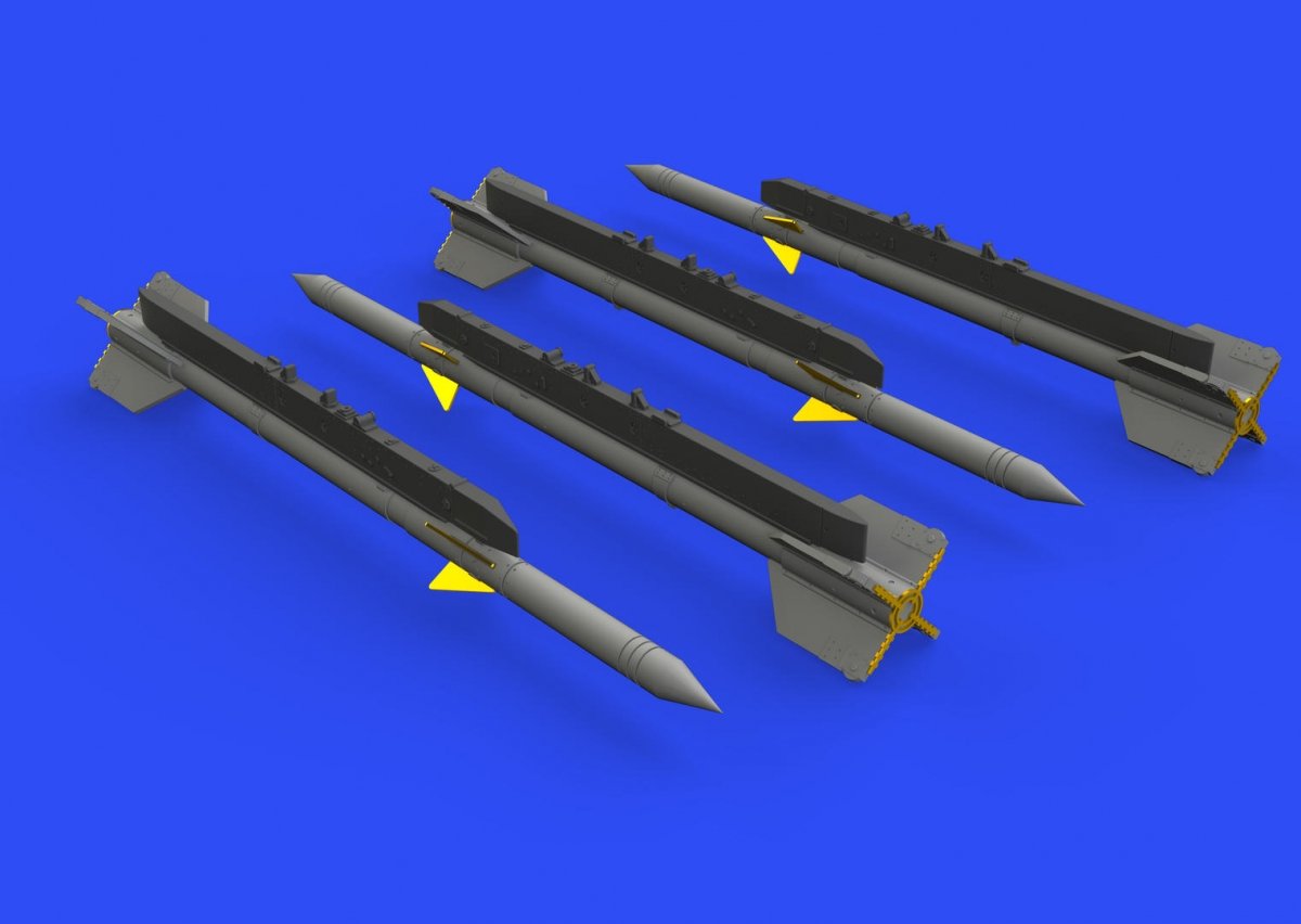 Missiles R-3R Eduard 672237 pour MiG-21 1/72 EDUARD – image 2