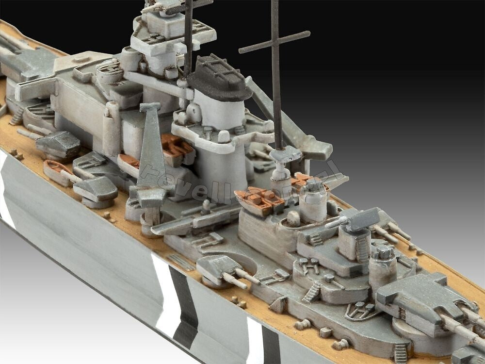 Coffret cadeau Revell 05637 - Le légendaire Bismarck 1/700 – imagen 4