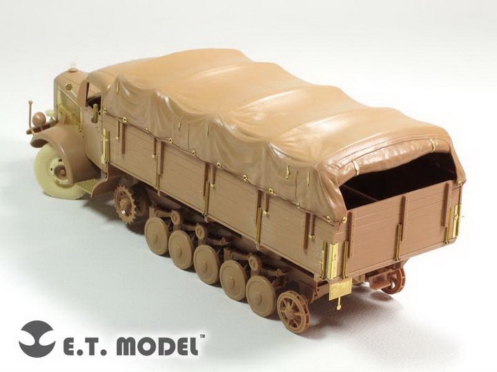 ET Modèle E35-135 WWII German Heavy Halftrack L 4500 R MAULTIER (Pour ZVEZDA 3603) (1/35) – Bild 3