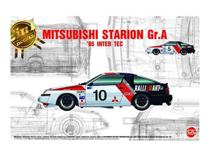 NuNu PN24031 Mitsubishi Starion Gr.A 1985 Inter TEC sur le circuit de Fuji Speedway à l&amp;#39;échelle 1/24