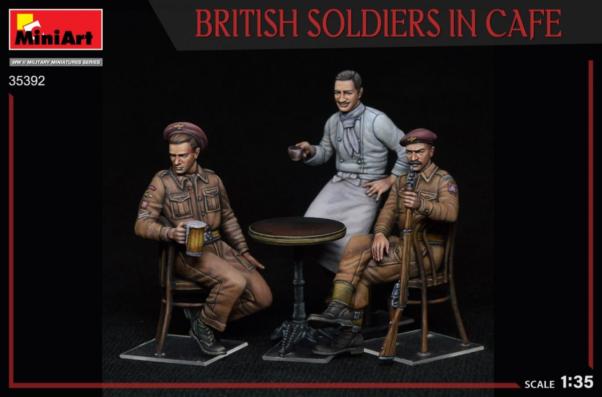 MiniArt 35392 SOLDATS BRITANNIQUES AU CAFÉ 1/35 – image 7