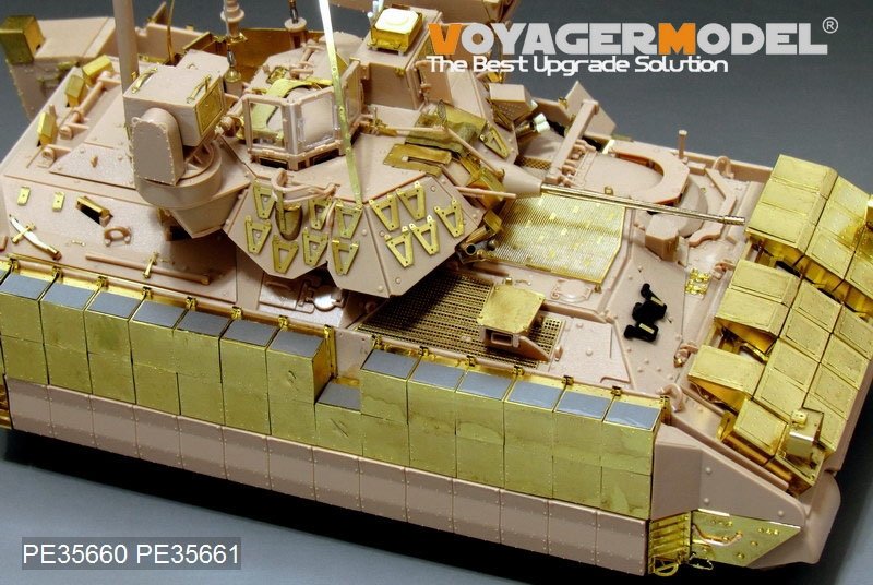 Ensemble Voyager Model PE35661 M2A3 BRADLEY ERA de l&amp;#39;armée américaine moderne (pour MENG SS-004) 1/35 – Bild 5