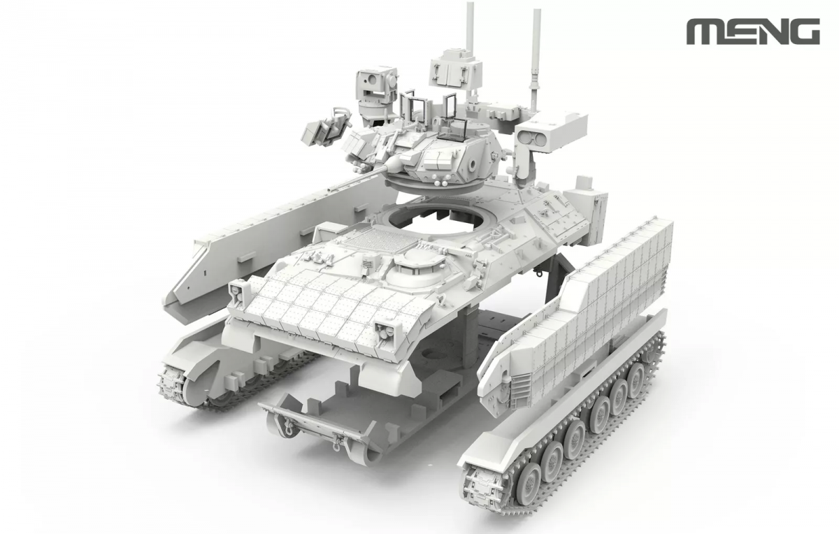 Maquette Meng 72-005 M2A3 Bradley avec BUSK III 1/72 – immagine 4