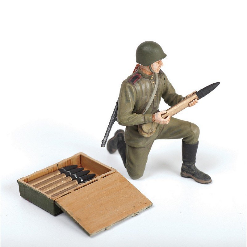 Zvezda 3671 Canon antichar soviétique Zis-3 de 76 mm avec équipage, échelle 1/35 – image 6