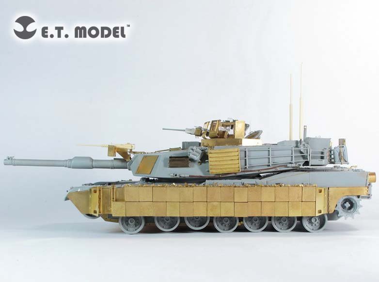 ET Modèle E35-165 Char de combat principal M1A1 de l&amp;#39;armée américaine moderne TUSK I (Pour DRAGON 3535) (1/35) – image 10