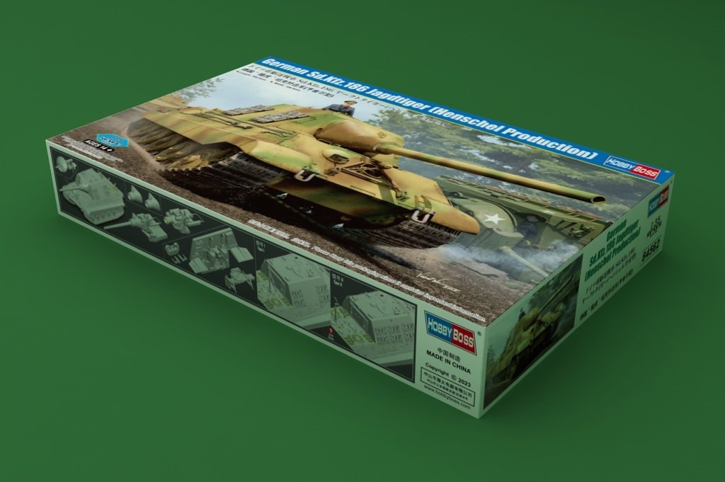 Hobby Boss 84562 Chasseur de chars allemand « Tigre » (type Henschel) 1/35 – Bild 2