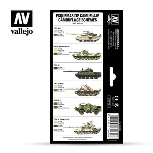 Vallejo 71620 Motifs désertiques russes de la Guerre froide et de l&amp;#39;époque moderne 8x17ml – immagine 2