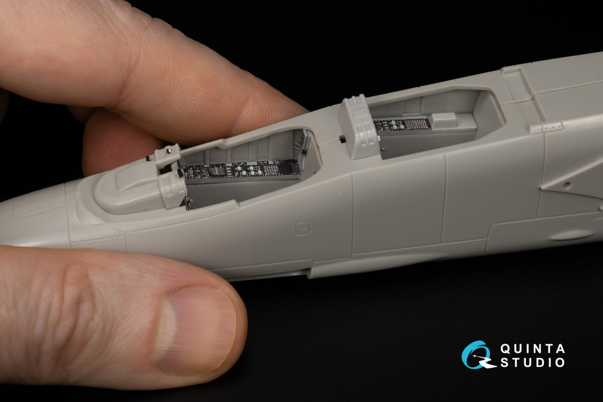 Intérieur coloré imprimé en 3D sur papier décalcomanie Quinta Studio QD48014 Mitsubishi T-2 (Hasegawa) 1/48 – image 9