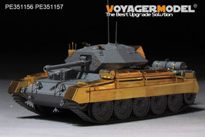 Garde-boues pour char Crusader Mk.III britannique de la Seconde Guerre mondiale, modèle Voyager PE351157 (pour Boder BT-012), échelle 1/35 – image 2