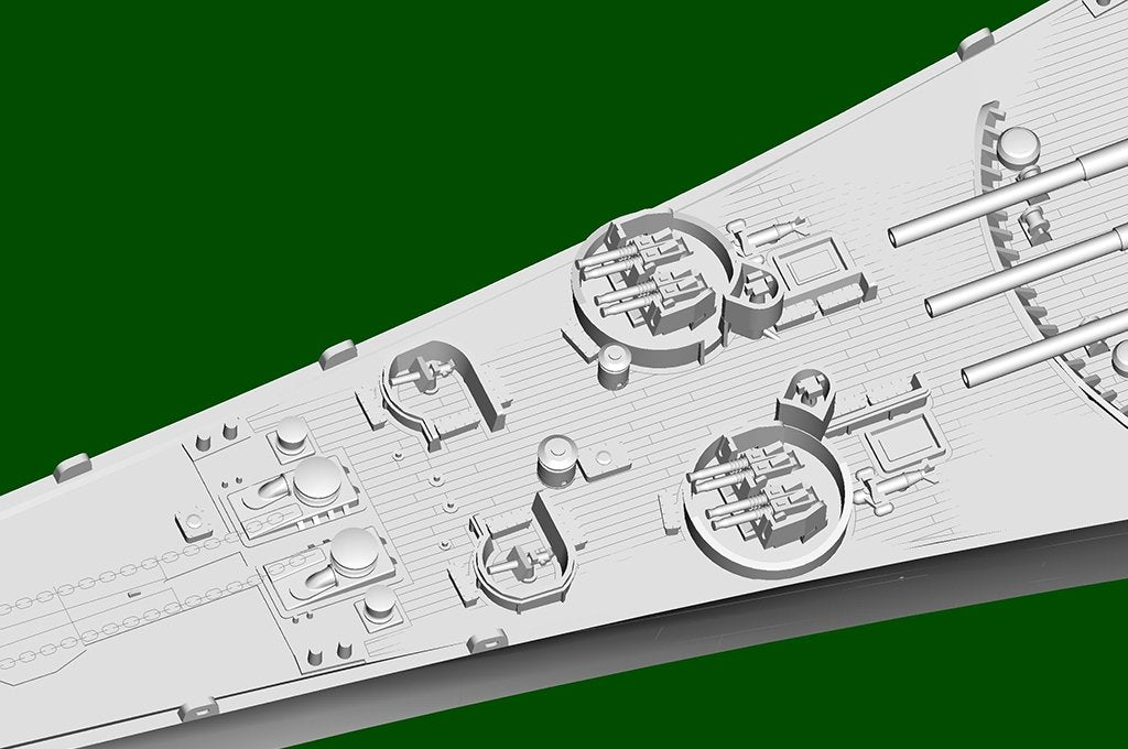 Maquette Trumpeter 06748 Cuirassé USS Missouri BB-63 1/700 – image 10