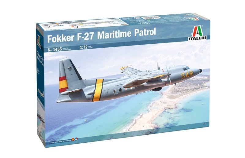 Italeri 1455 Fokker F-27 SAR 1/72 – Bild 3