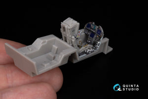 Intérieur imprimé en 3D et coloré sur papier décalcomanie Quinta Studio QD48284 F/A-18A++ (Hasegawa) 1/48 – image 8