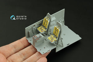 Maquette Quinta Studio QD32233 : cockpit de pilote pour Boeing B-17E/F. Intérieur coloré imprimé en 3D sur papier décalcomanie (HK models) à l&amp;#39;échelle 1/32. – image 9