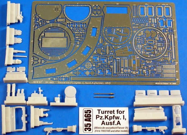 Tourelle Aber 35A065 pour tous les Panzer IA (1/35)