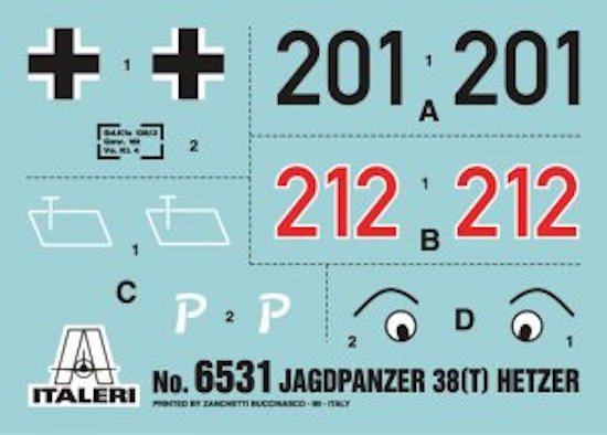 Italeri 6531 JAGDPANZER 38(t) HETZER 1/35 – immagine 8