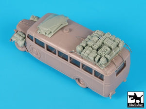 Ensemble d&amp;#39;accessoires Black Dog T72102 Opel Blitz Omnibus pour Roden 1/72 – image 3