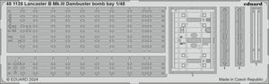 Eduard BIG49413 Lancaster B Mk. III Dambuster PARTIE II HONG KONG MODELS 1/48 – immagine 2